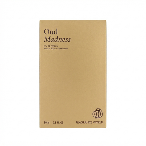ادکلن مردانه عود مدنس (Oud Madness) با رایحه نیش و ماندگار متن جایگزین ۲: خرید عطر مردانه Oud Madness اماراتی اورجینال، ادو پرفیوم ۱۰۰ میل متن جایگزین ۳: Oud Madness Eau de Parfum for men, 100ml intense oriental fragrance متن جایگزین ۴: عطر نیش مردانه Oud