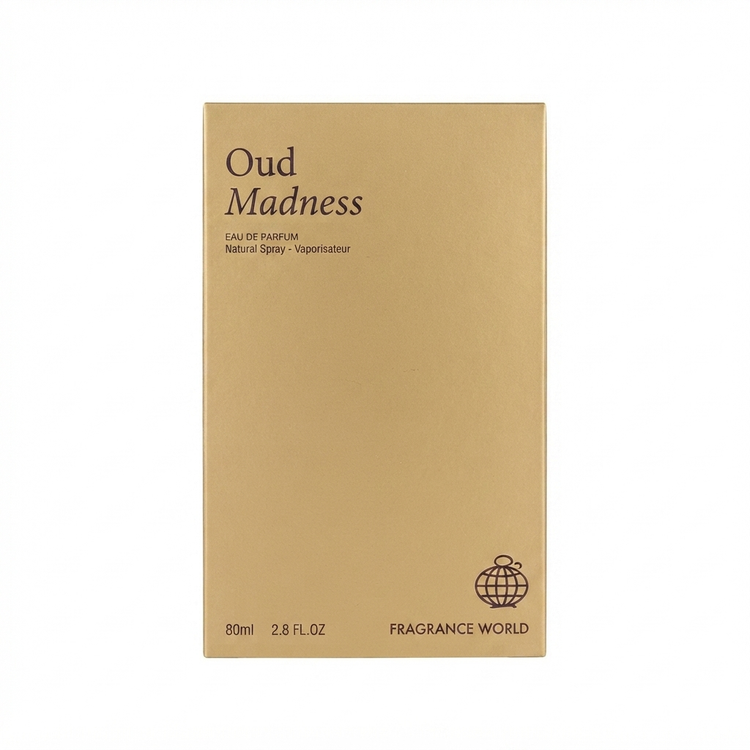 ادکلن مردانه عود مدنس (Oud Madness) با رایحه نیش و ماندگار متن جایگزین ۲: خرید عطر مردانه Oud Madness اماراتی اورجینال، ادو پرفیوم ۱۰۰ میل متن جایگزین ۳: Oud Madness Eau de Parfum for men, 100ml intense oriental fragrance متن جایگزین ۴: عطر نیش مردانه Oud
