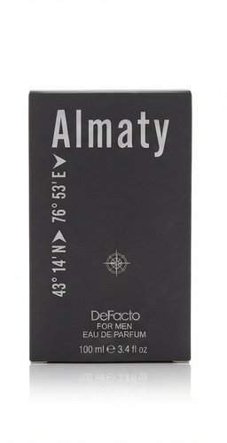 عطر آلماتی دیفکتو (Almaty DeFacto) ادو پرفیوم زنانه و مردانه متن جایگزین ۲: خرید عطر DeFacto مدل Almaty، ادکلن اورجینال با رایحهای مدرن متن جایگزین ۳: Almaty DeFacto fragrance, 100ml original perfume for men and women متن جایگزین ۴: عطر ادکلن دیفکتو آلمات