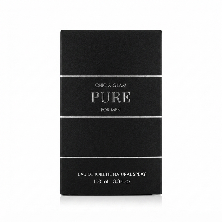 ادو تویلت مردانه Pure Chic n Glam ۱۰۰ میل ۲. عطر مردانه پیور شیک اند گلم ۱۰۰ میلیلیتر ۳. خرید ادو تویلت خوشبو Pure برای آقایان ۴. عطر استودیویی مردانه Pure Eau de Toilette ۵. معرفی عطر مردانه با رایحه مدرن Chic n Glam Pure 100ml