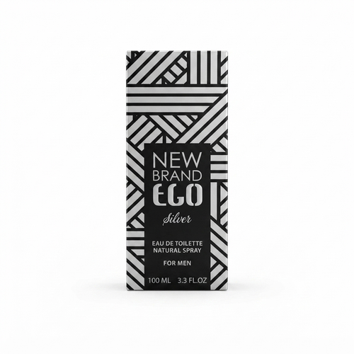 ادو پرفیوم مردانه اگو سیلور New Brand Ego Silver ۱۰۰ میل ۲. عطر مردانه شیک و مدرن Ego Silver از برند نیو برند ۳. خرید ادو پرفیوم ۱۰۰ میل مردانه New Brand Ego Silver