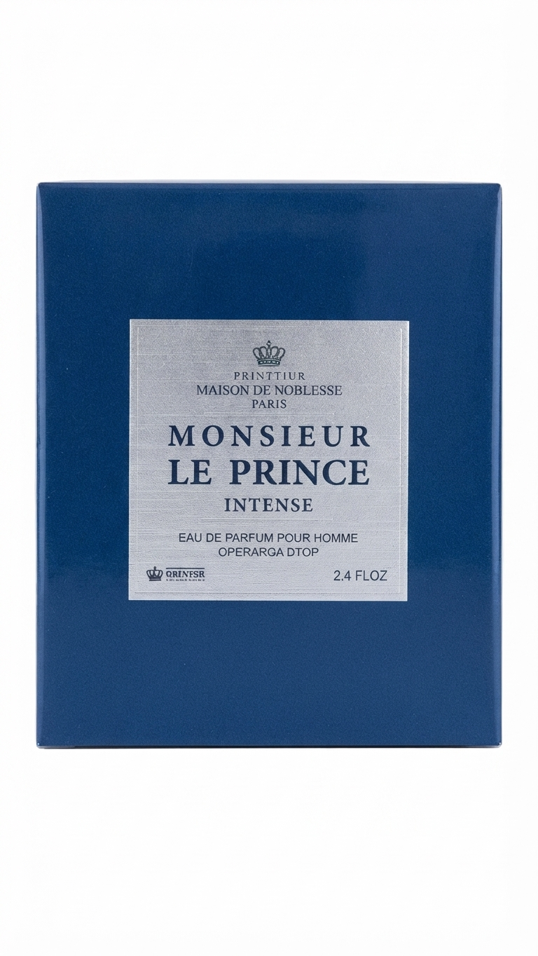 خرید ادو پرفیوم مردانه Princesse Marina De Bourbon Le Prince Intense. رایحه‌ای مقتدر و چوبی برای آقایان. بهترین قیمت عطر ۱۰۰ میل مارینا د بوربون.