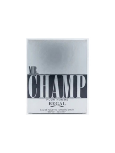 ادو پرفیوم مردانه مستر چمپ رگال Mr. Champ Regal ۱۰۰ میل ۲. عطر مقتدر و کاریزماتیک مردانه Mr. Champ Regal اصل ۳. خرید ادکلن ۱۰۰ میل مردانه مستر چمپ مدل رگال