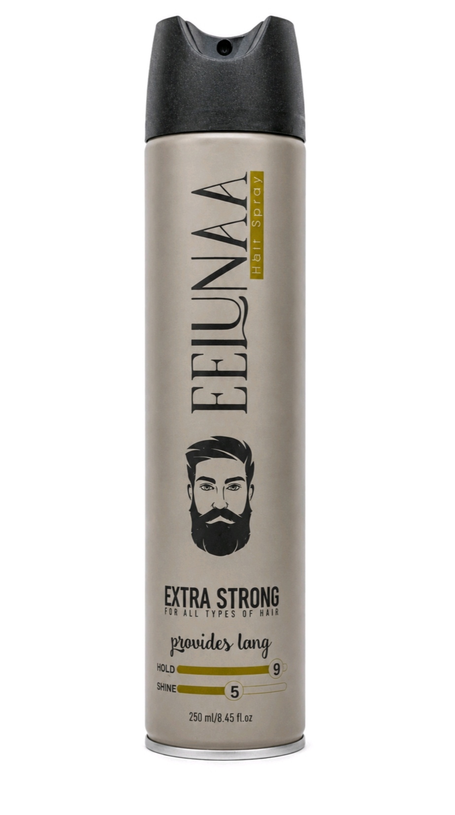 اسپری مو ایلونا EELUNAA Hair Spray Extra Strong، حالت‌دهنده اسپری حالت‌دهنده مو EELUNAA Extra Strong، فوق‌قوی و مناسب انواع مو با حجم 250 میل. محصول ایرانی با فیکس بالا. فوق‌قوی، حجم 250 میل، مناسب انواع مو، محصول ایرانی