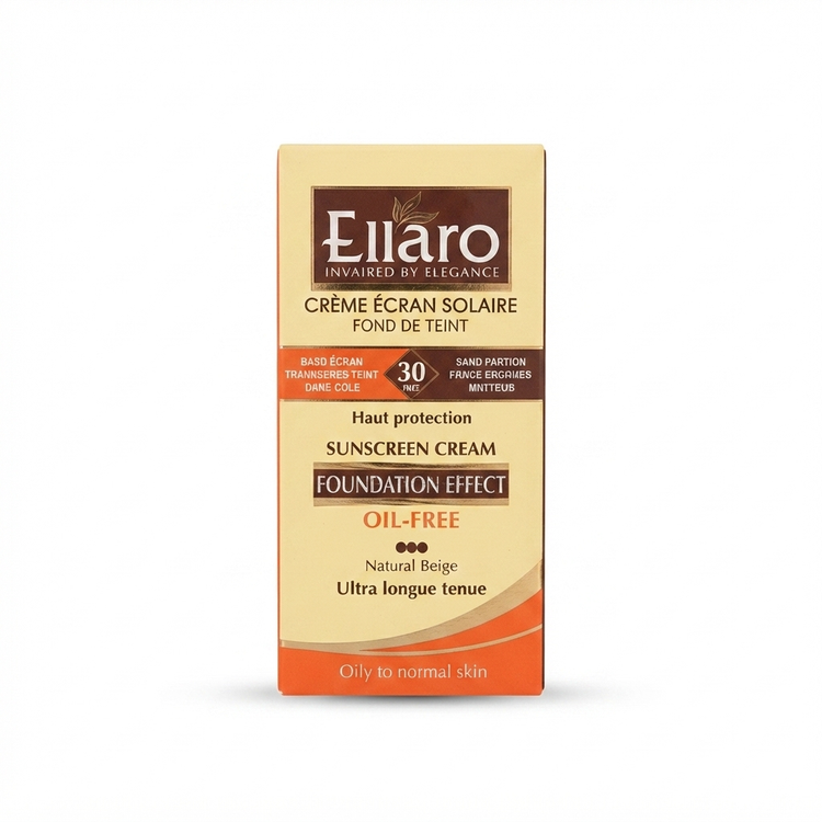 ضد آفتاب الارو بژ طبیعی SPF 30 کرم پودری Ellaro کرم ضد آفتاب رنگی الارو مدل بژ طبیعی SPF 30 خرید ضد آفتاب الارو مدل بژ طبیعی با SPF 30 با پوشش بالا Ellaro Sunscreen SPF 30 Natural Beige ضد آفتاب رنگی الارو کرم ضد آفتاب و کرم پودر الارو بژ طبیعی (SPF 30)