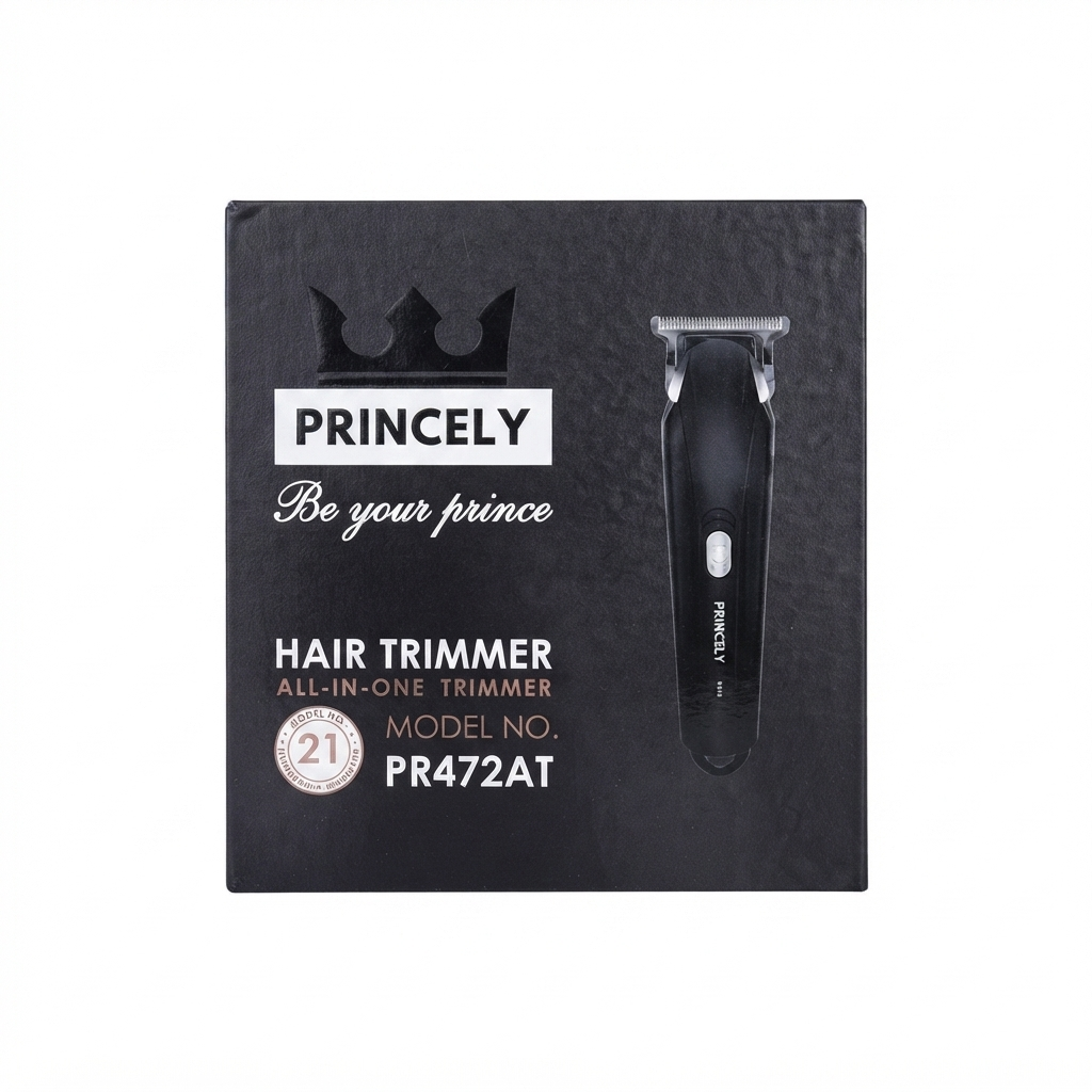 ریش تراش پرینسلی مدل PR472AT، ماشین اصلاح صورت حرفه‌ای، Princely PR472AT Electric Shaver, Men’s Grooming Tool