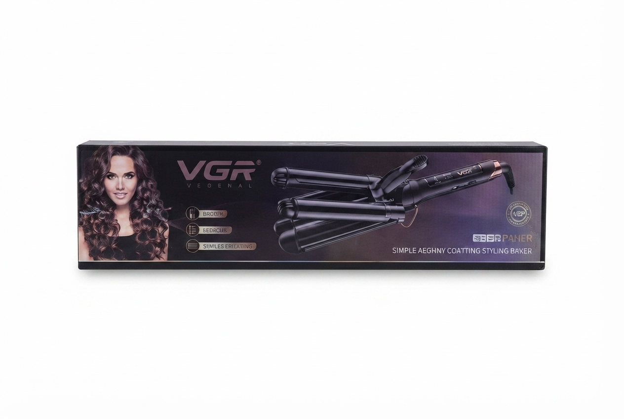 دستگاه فر کننده مو وی جی آر مدل V-591، ایجاد فرهای زیبا و ماندگار، VGR V-591 Professional Hair Curling Iron, High-Quality Hair Styler