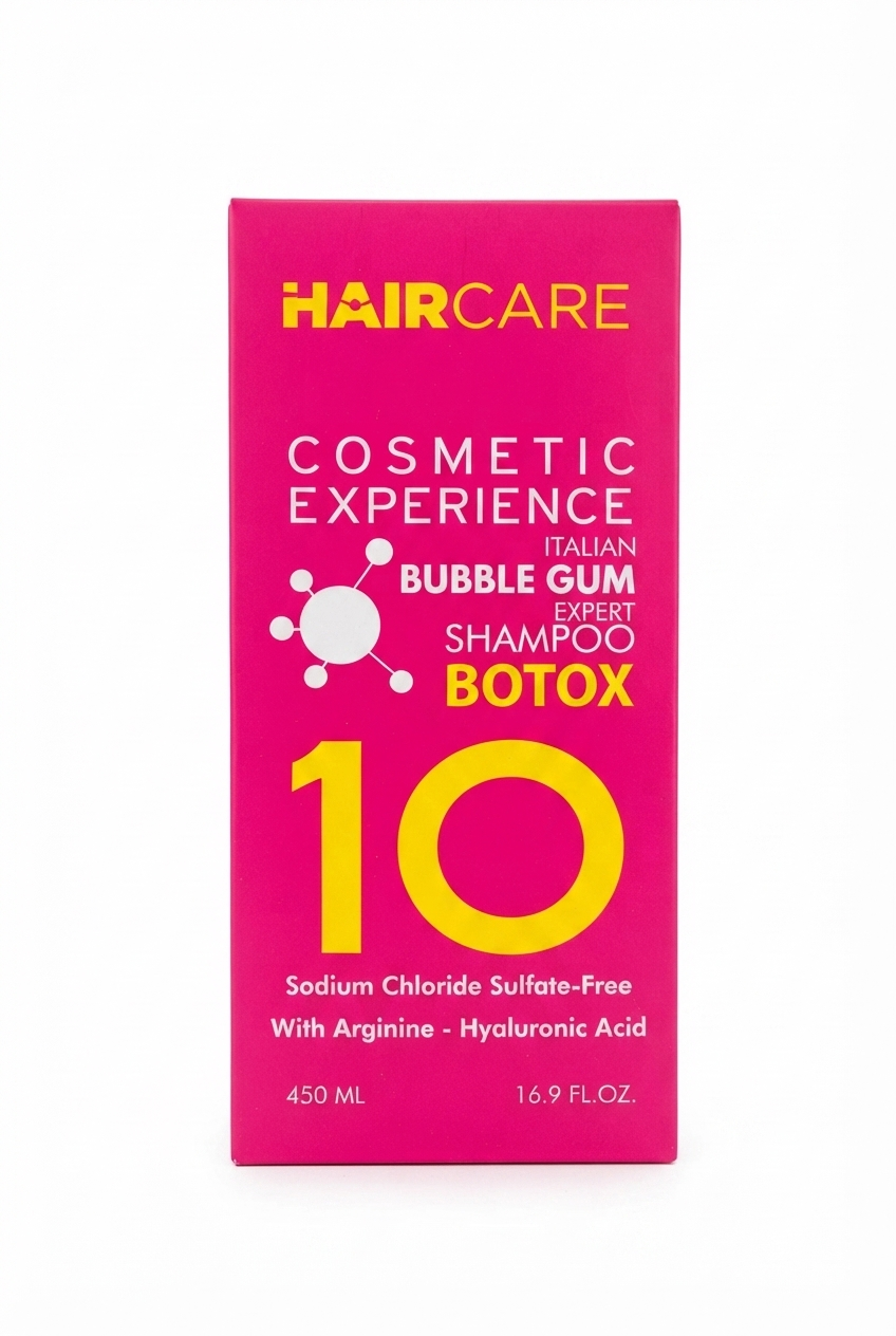 شامپو بوتاکس ۱۰ در ۱ هیر کر بدون سولفات، آبرسان و احیا کننده قوی مو، Hair Care 10-in-1 Botox Sulfate-Free Shampoo برای موهای آسیب دیده