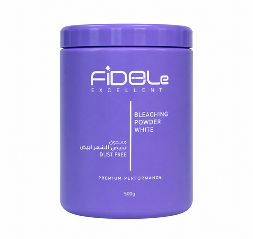 پودر دکلره فیدل مدل بلو و وایت پیمانهای و بستهای Fidele Dust Free Blue & White Bleach
