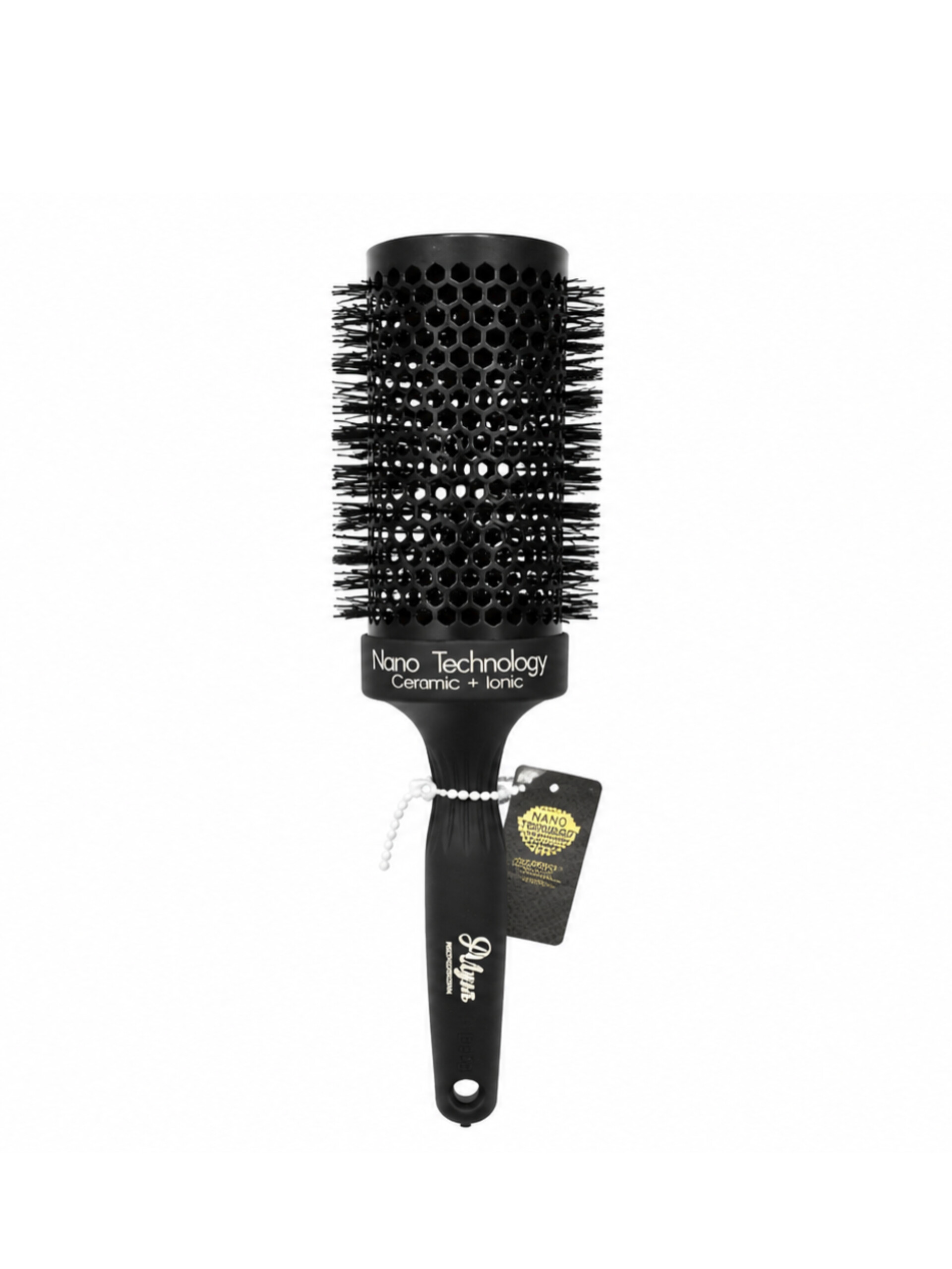 برس گرد کرهای آیسا مدل Nano Ionic + Ceramic نسوز و ضد گره مناسب براشینگ