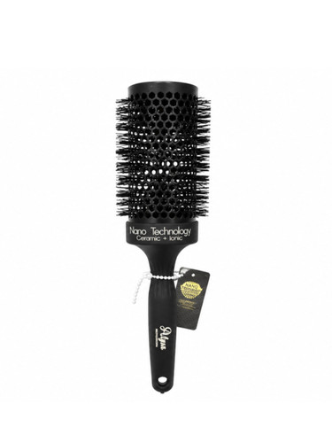برس گرد کرهای آیسا مدل Nano Ionic + Ceramic نسوز و ضد گره مناسب براشینگ