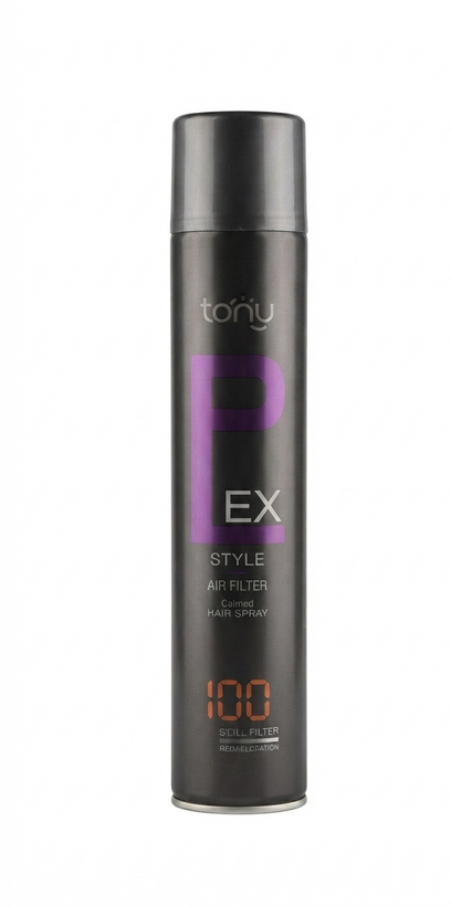 اسپری مو تونی مدل Super Hold شماره 100 (TONY Super Hold Hair Spray No. 100) با قدرت نگهدارندگی فوقالعاده قوی (Extra Strong Hold)، ایدهآل برای تثبیت انواع استایلهای مو، ماندگاری طولانی مدت، بدون ایجاد سنگینی یا سفیدک روی مو، مناسب برای استفاده حرفهای و