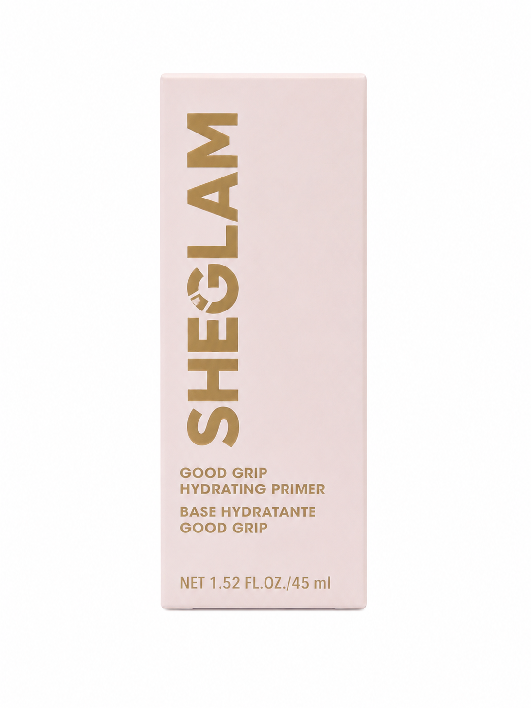 اس اچ تی‌گلام (SHEGLAM) Good Grip Hydrating Primer، پرایمر آبرسان و چسبنده، حجم ۴۵ میلی‌لیتر، بسته‌بندی صورتی روشن