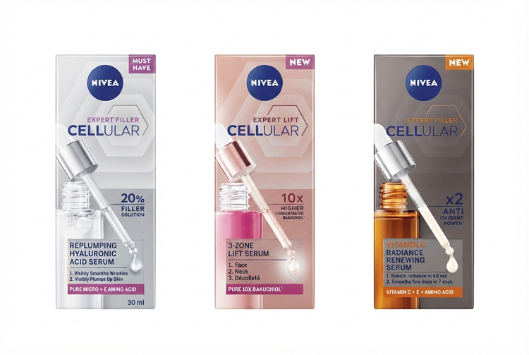 سرم ویتامین C نیوآ مدل Cellular Expert Filler حجم ۳۰ میلیلیتر (روشنکننده و احیاکننده)سرمهای جدید نیوآ مدل Cellular Expert. مدل Filler با هیالورونیک اسید برای پرکردن چروک و مدل Lift با باکوچیول برای جوانسازی لیفت صورت، گردن و دکلته. ۳۰ میل.
