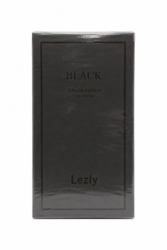 عطر جیبی مردانه لزلی مدل بلک BLACK Eau De Parfum رایحه خنک و تلخ Lezly Black perfume 25ml