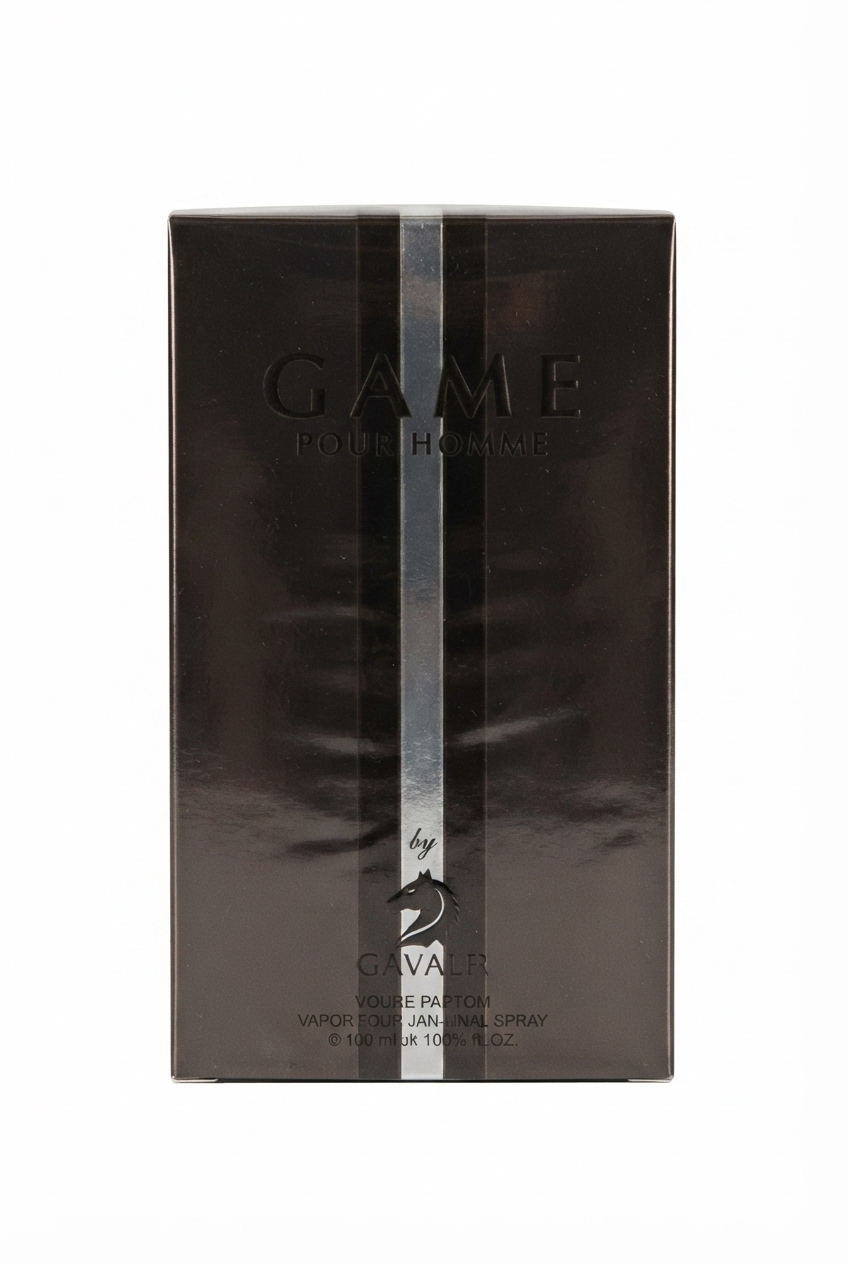 خرید عطر مردانه گیم پور هوم بای کاوالیر Game Pour Homme by Cavalier با رایحه چوبی و ادویه‌ای؛ مناسب استفاده روزانه، رسمی و استایل شیک مردانه
