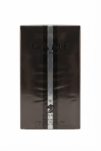 خرید عطر مردانه گیم پور هوم بای کاوالیر Game Pour Homme by Cavalier با رایحه چوبی و ادویهای؛ مناسب استفاده روزانه، رسمی و استایل شیک مردانه