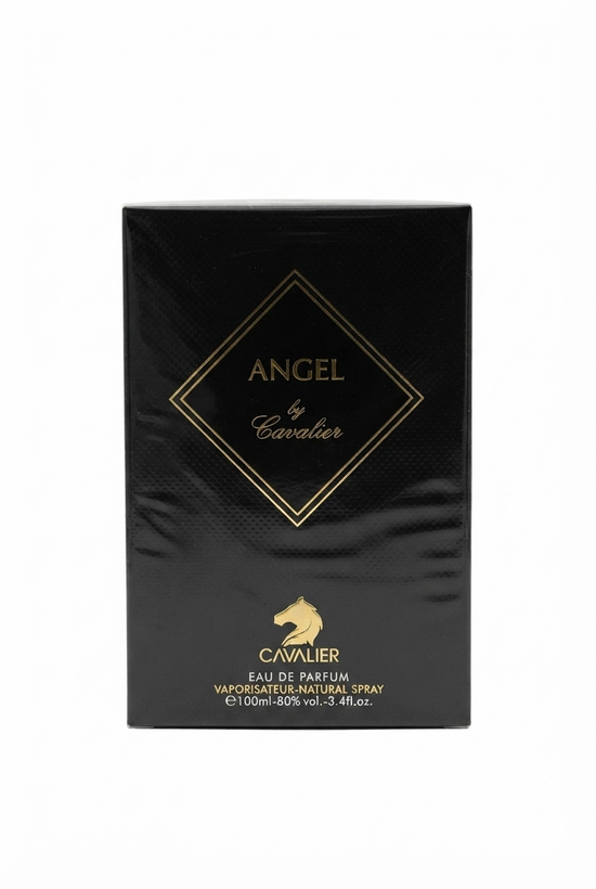 خرید عطر یونیسکس انجل بای کاوالیر Angel by Cavalier با رایحه گرم، شیرین، چوبی و وانیلی؛ مناسب پاییز و زمستان و استفاده رسمی مناسب آقایان و بانوان .