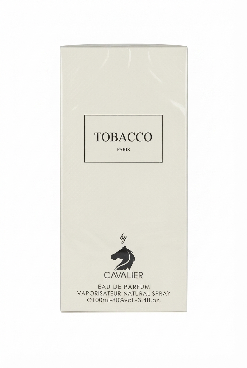 خرید عطر مردانه توباكو بای کاوالیر Tobacco by Cavalier با رایحه گرم، دودی، چوبی و عسلی؛ مناسب پاییز و زمستان و استفاده رسمی.