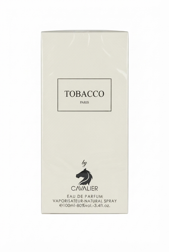خرید عطر مردانه توباكو بای کاوالیر Tobacco by Cavalier با رایحه گرم، دودی، چوبی و عسلی؛ مناسب پاییز و زمستان و استفاده رسمی.