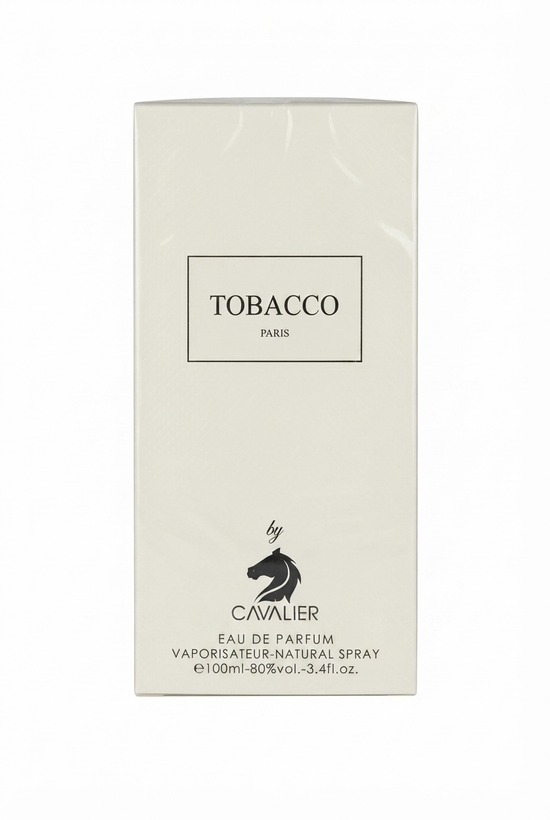 خرید عطر مردانه توباكو بای کاوالیر Tobacco by Cavalier با رایحه گرم، دودی، چوبی و عسلی؛ مناسب پاییز و زمستان و استفاده رسمی.