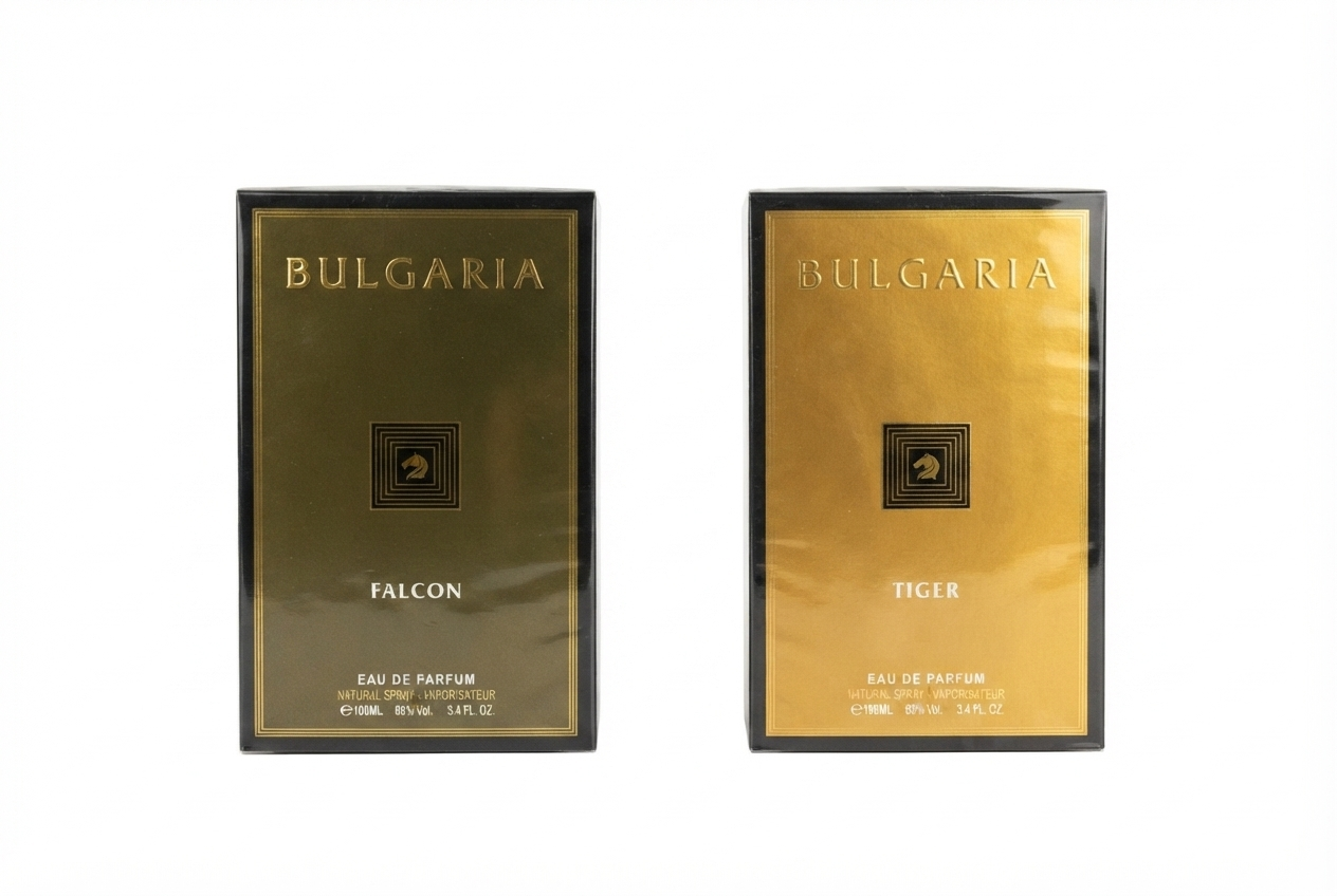 ادوپرفیوم مردانه بولگاریا مدل فالکون و تایگر با رایحه چوبی، ادویهای و قدرتمند | BULGARIA Falcon & Tiger Eau de Parfum – حجم ۱۰۰ میلیلیتر