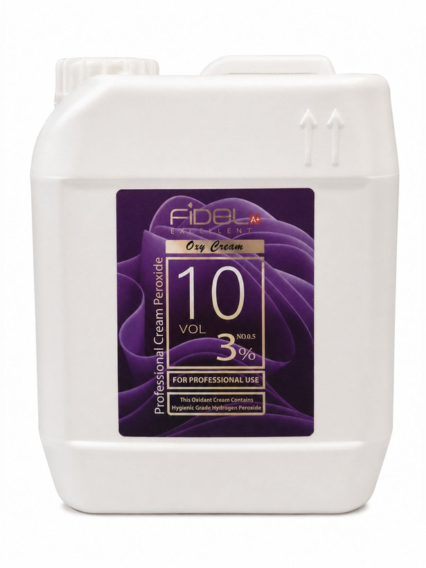 کرم اکسیدان ۳ درصد، ۶ درصد، ۹ درصد فیدل ولوم ۱۰ شماره نیم Fidel Oxy Cream 10 VOL 3% No 0.5