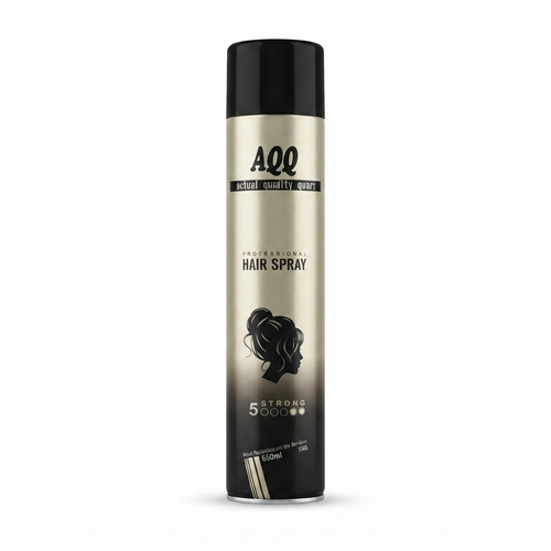 خرید اسپری موی AQQ Professional Hair Spray Strong 5 با قدرت تثبیت بالا و حجم ۶۵۰ میلیلیتر