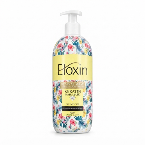 ماسک احیا کننده مو آسیب دیده الوکسین مدل Keratin کراتین