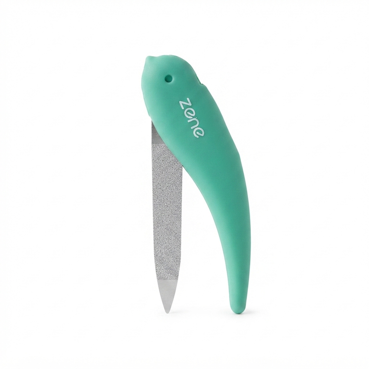 ابزار مانیکور مسافرتی؛ سوهان ناخن تاشو Z.one با تیغه استیل ضد زنگ و طراحی جمعوجور و شیک مناسب کیف دستی