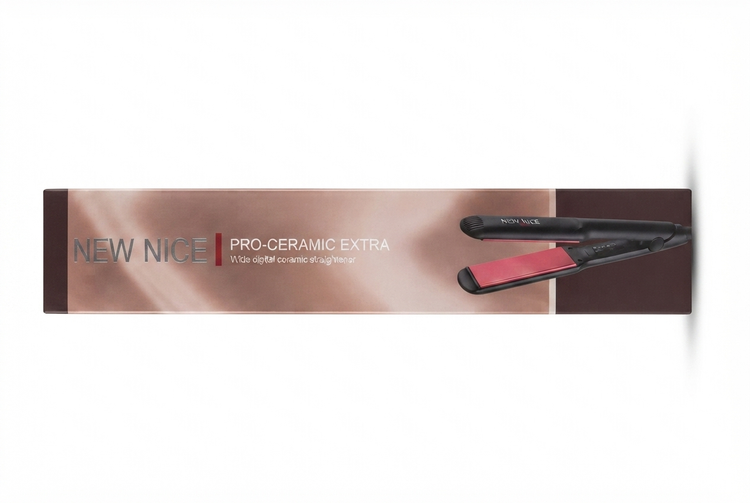 جعبه اتو مو نیو نایس مدل New Nice Pro-Ceramic Extra صفحات پهن