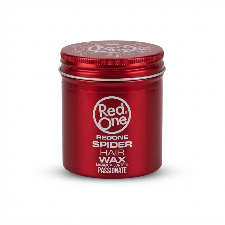 واکس مو ردوان مدل اسپایدر قرمز (Passionate) حجم ۱۵۰ میل - حالت دهنده قوی Red One Spider Hair Wax Maximum Control Passionate Red Jar
