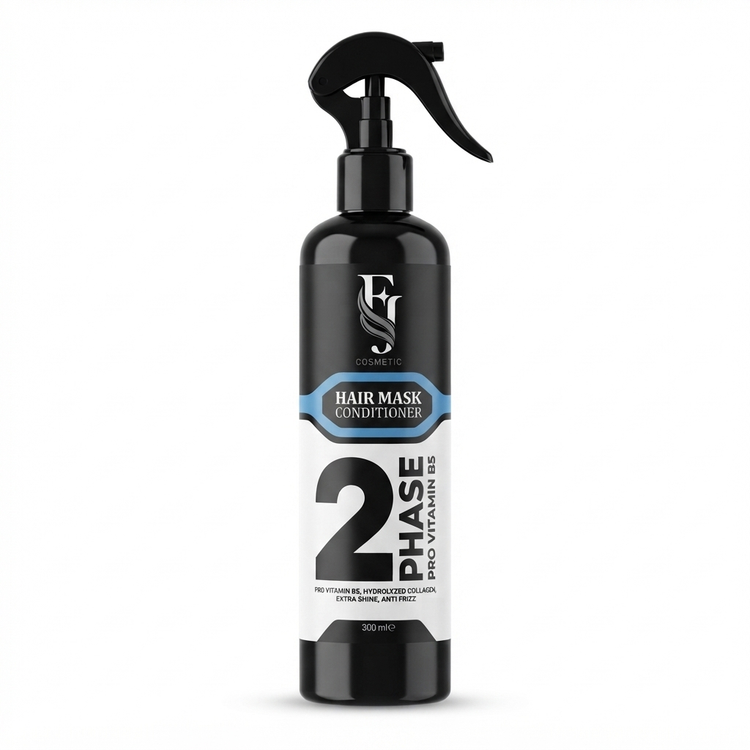 اسپری ماسک مو دوفاز FJ Cosmetic رایحه اقیانوسی خنک 300 میل - FJ-PH2-BLUE