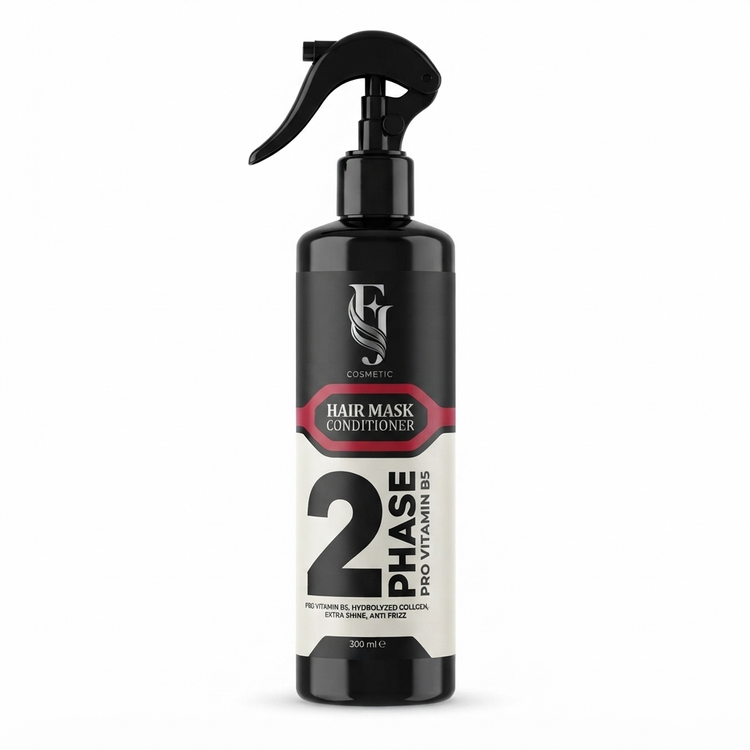 اسپری دوفاز آبرسان مو FJ Cosmetic رایحه انار و میوهای - 300ml - FJ-PH2-RED