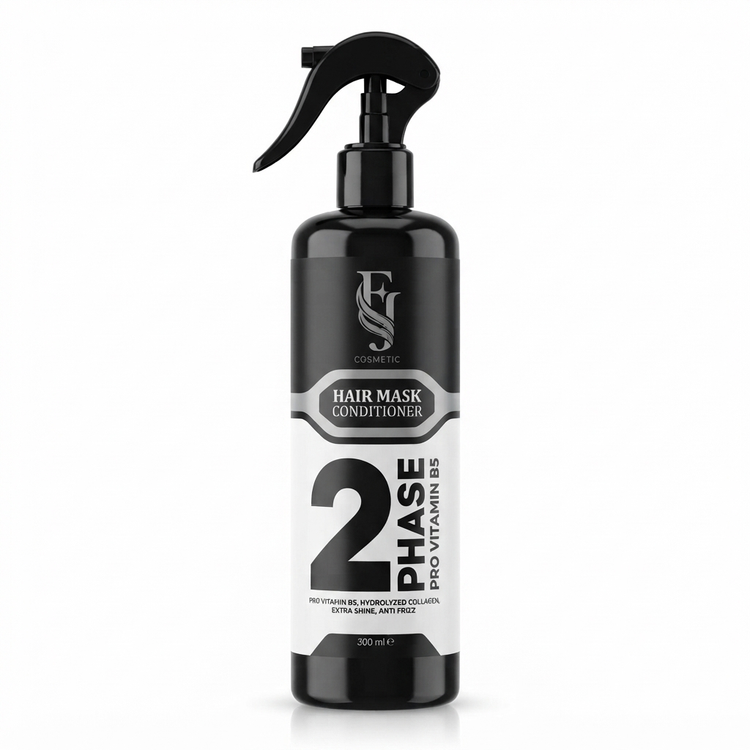 اسپری ماسک مو دوفاز لوکس FJ Cosmetic رایحه کلاسیک و حرفهای - FJ-PH2-SILVER
