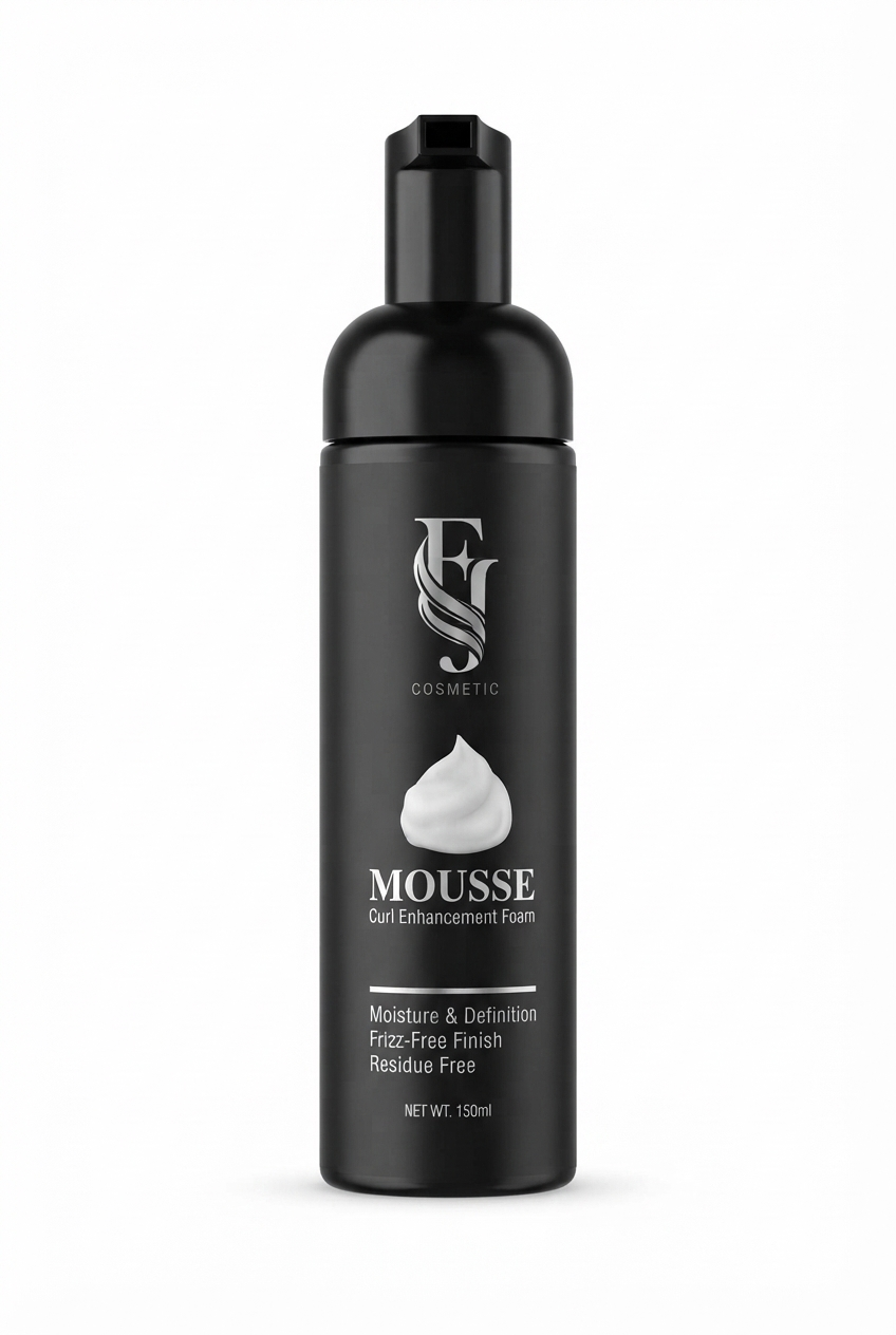 موس مو حالت دهنده و تقویت فر اف جی مدل Curl Enhancement حجم 150 میل FJ Cosmetic Mousse Front