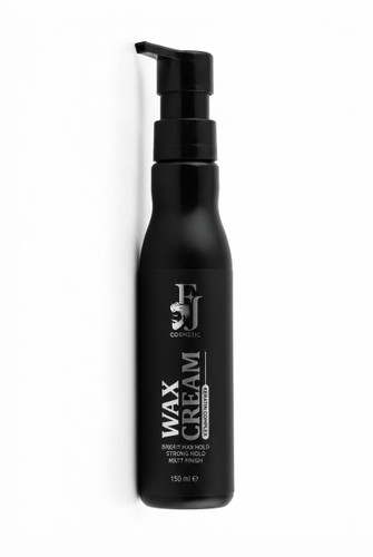 کرم واکس مو اف جی کازمتیک (FJ Cosmetic Wax Cream) حاوی کراتین، حالتدهنده با فینیش مات و قدرت نگهداری بالا، حجم ۱۵۰ میلیلیتر”