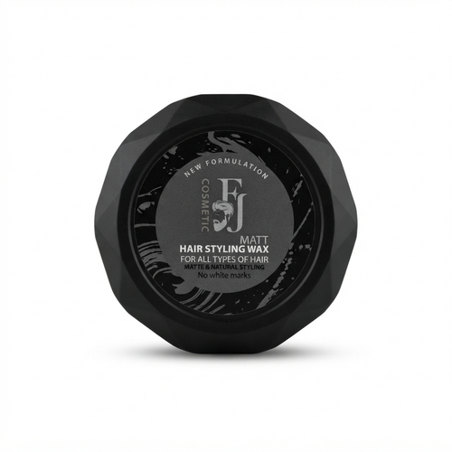 واکس مو مات اف جی FJ مدل Matt Hair Styling Wax حجم 150 میل با جلوه طبیعی و بدون سفیدک