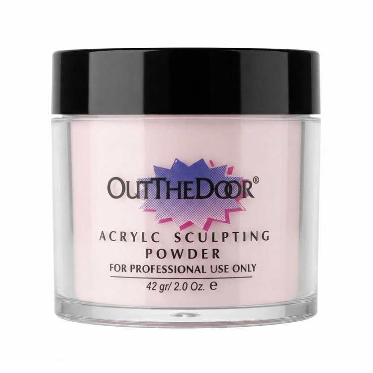 INM OutTheDoor Acrylic Sculpting Powder Cover Pink 42g packaging box